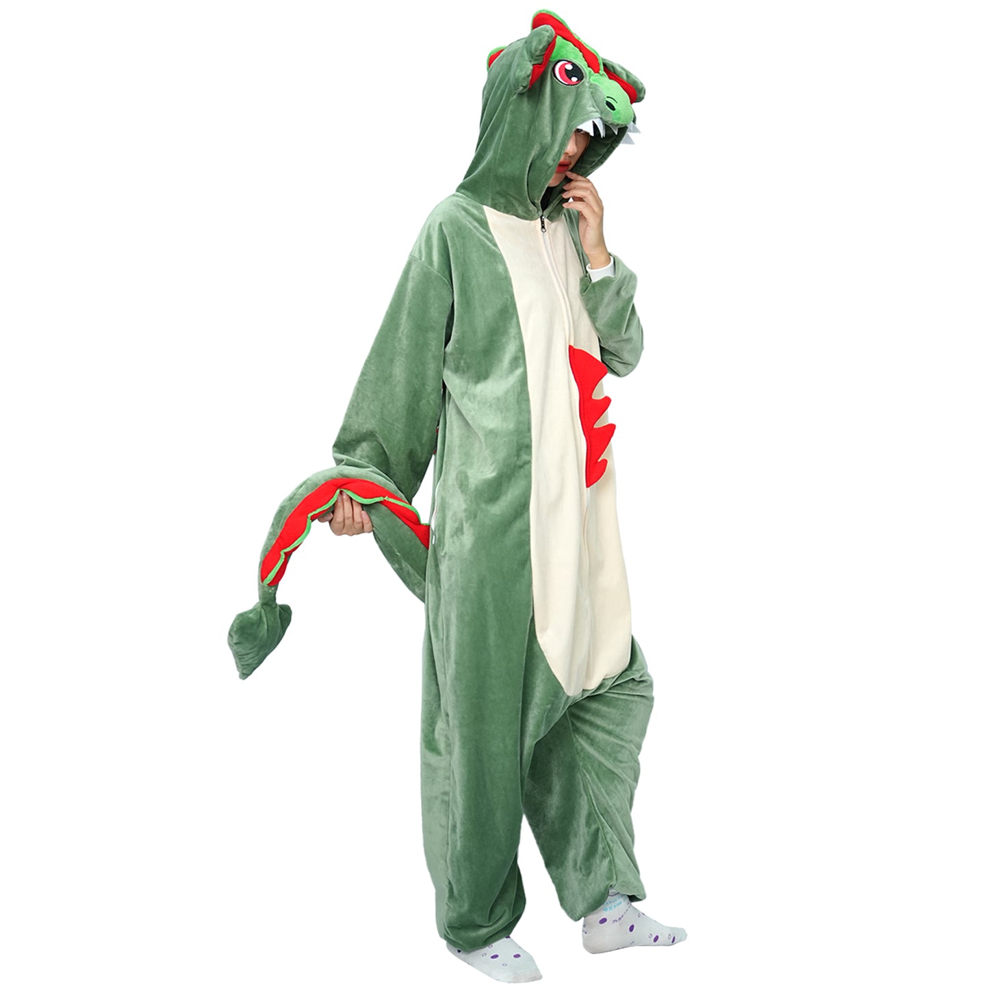 Green Dragon Onesie - ANACOSPLAYONE