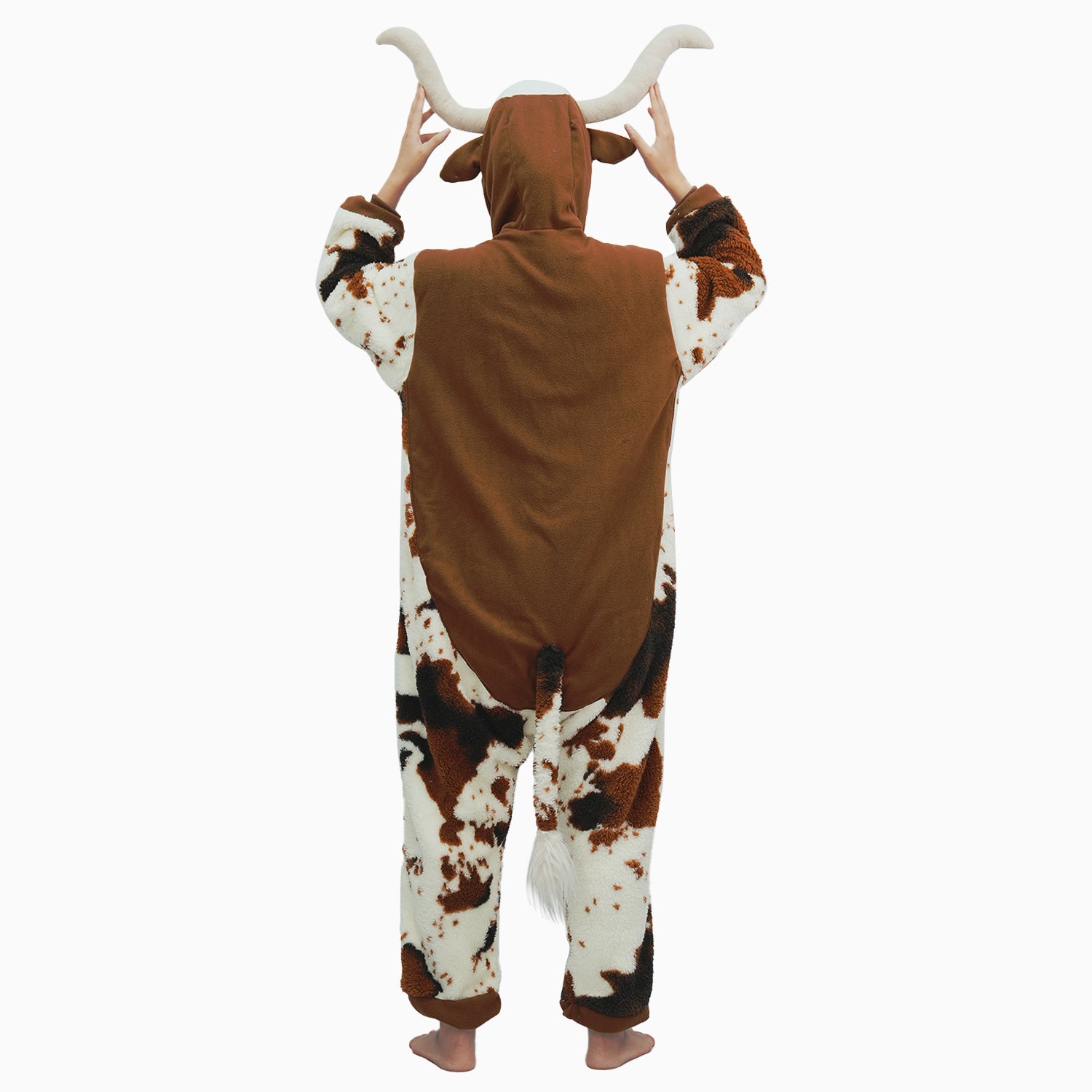 Brown Spotted Cow Onesie - ANACOSPLAYONE