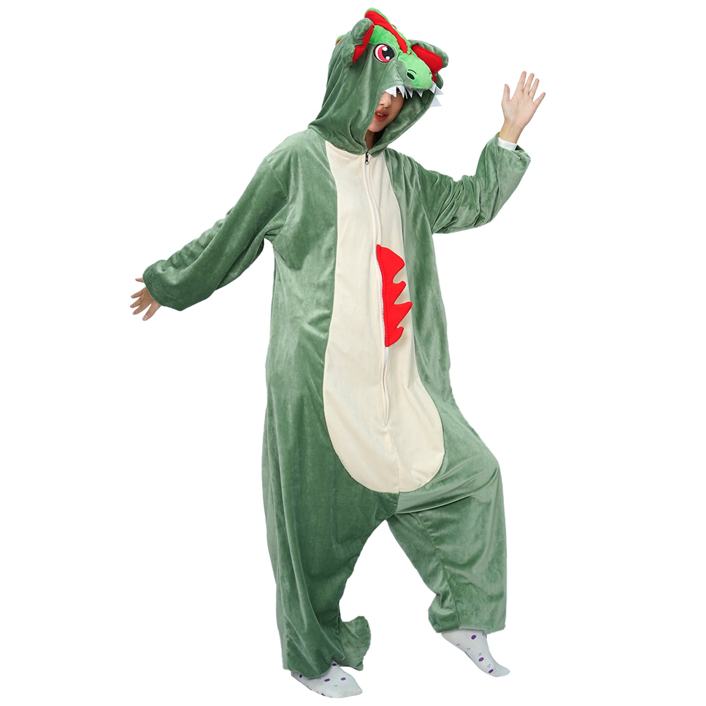 Green Dragon Onesie - ANACOSPLAYONE